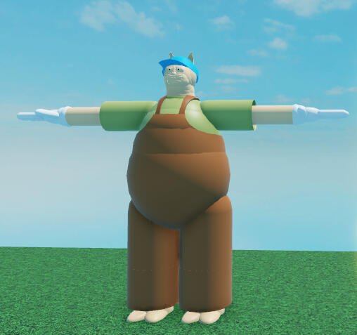 Uncle Samsonite (700 Robux) [ Please not that, this Rig is attached to an R6 Rig)