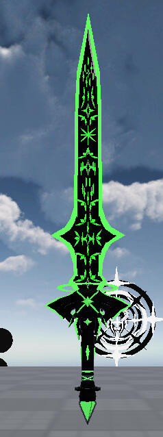 Viridian Boss Blade